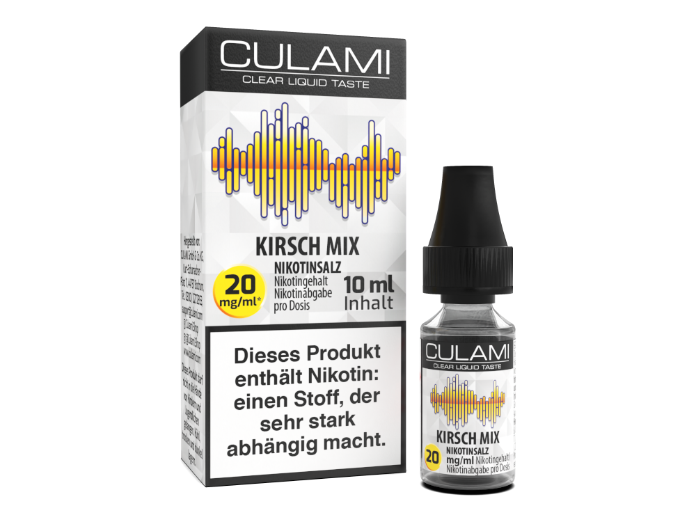 Culami - Kirsch Mix - Nikotinsalz Liquid 20 mg/ml
