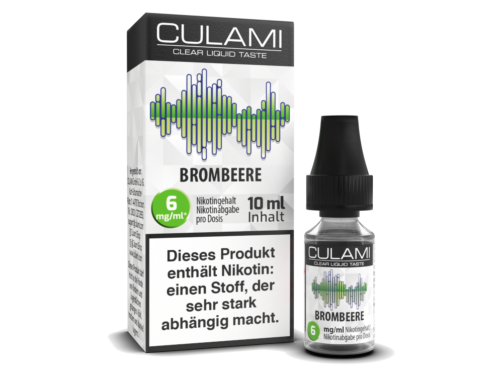 Culami - Brombeere E-Zigaretten Liquid 6 mg/ml