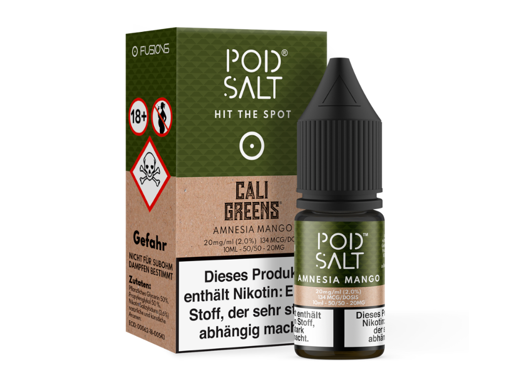 Pod Salt Fusion - Amnesia Mango - Nikotinsalz Liquid 20 mg/ml