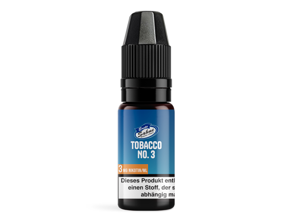 Erste Sahne - Tobacco No.3 - E-Zigaretten Liquid 12 mg/ml