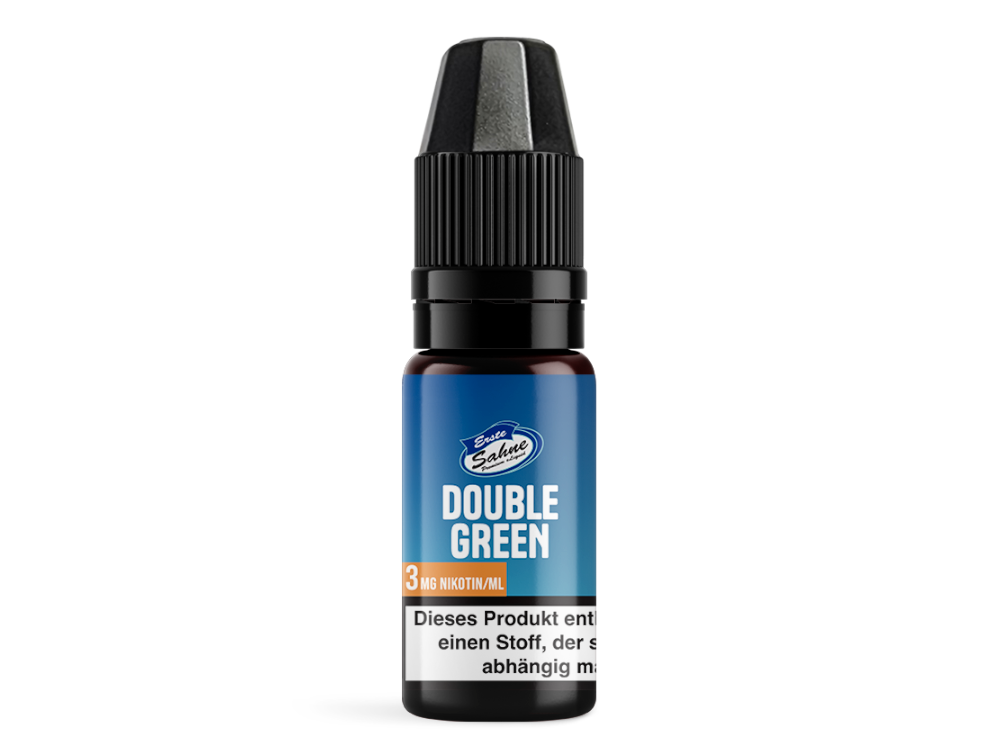 Erste Sahne - Double Green - E-Zigaretten Liquid 6 mg/ml