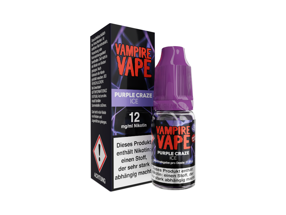 Vampire Vape - Purple Craze Ice E-Zigaretten Liquid 12 mg/ml