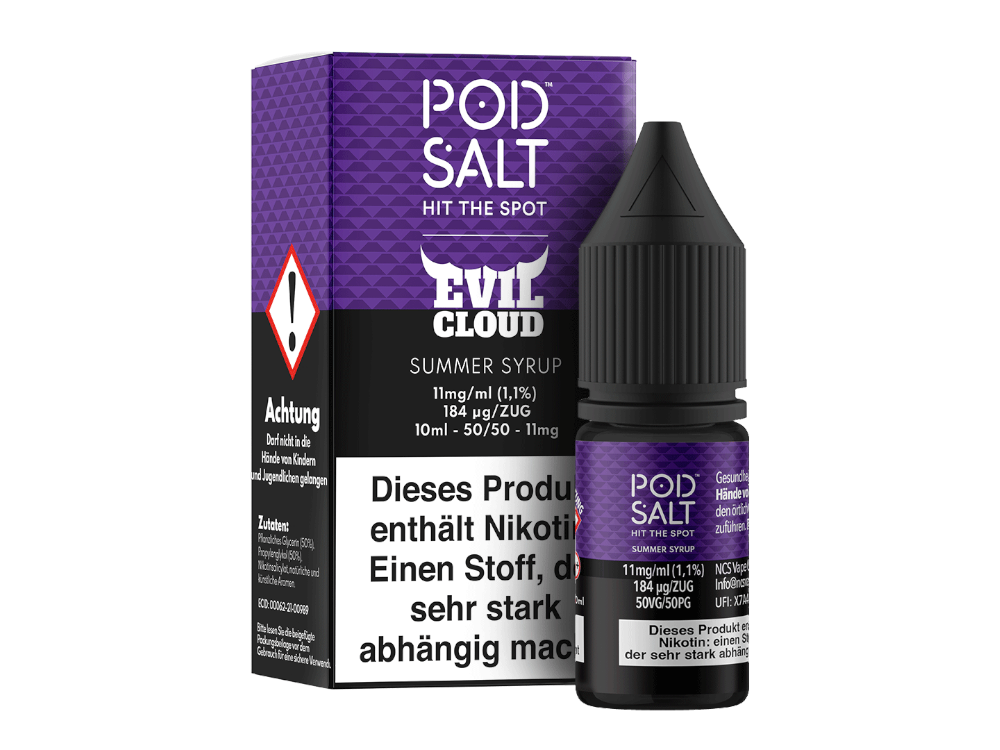 Pod Salt Fusion - Summer Syrup - Nikotinsalz Liquid 11 mg/ml