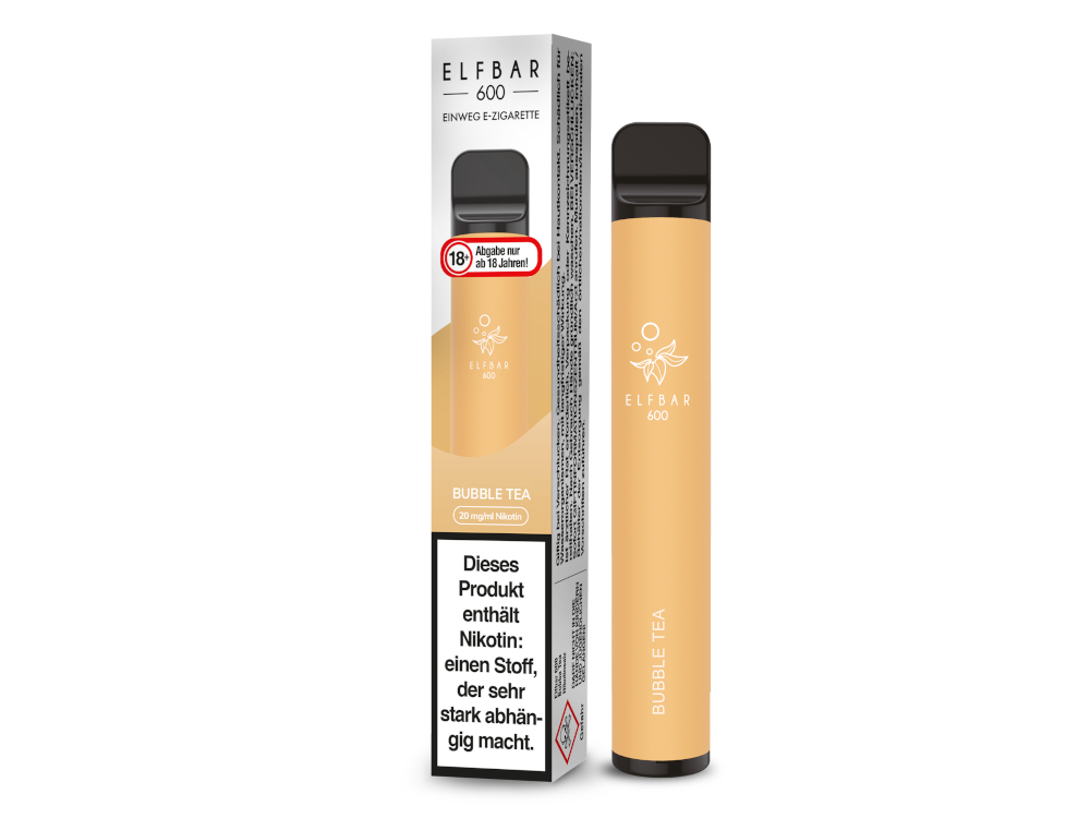 Elfbar 600 Einweg E-Zigarette - Bubble Tea 20 mg/ml