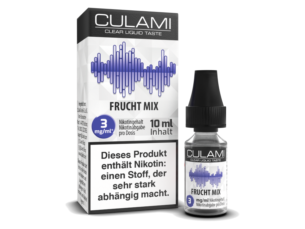 Culami - Frucht Mix E-Zigaretten Liquid 3 mg/ml