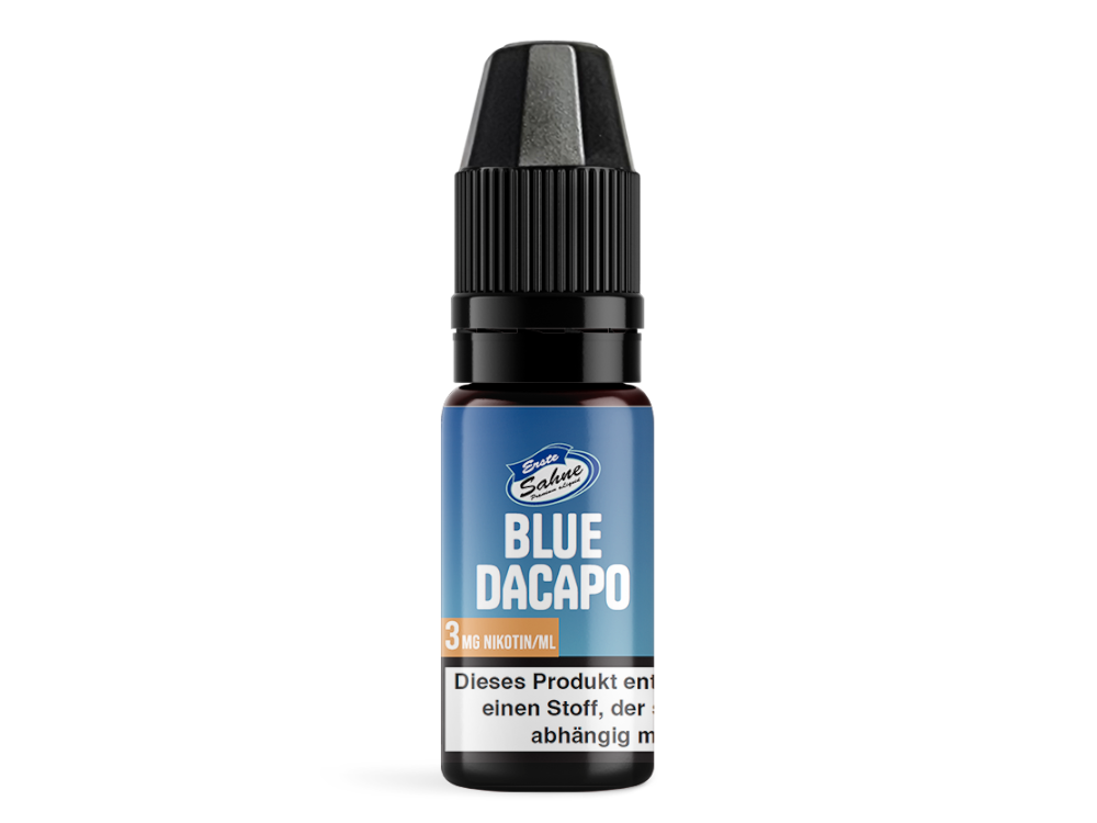 Erste Sahne - Blue daCapo - E-Zigaretten Liquid 3 mg/ml