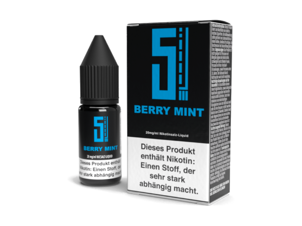 5EL - Berry Mint - Nikotinsalz Liquid 20 mg/ml