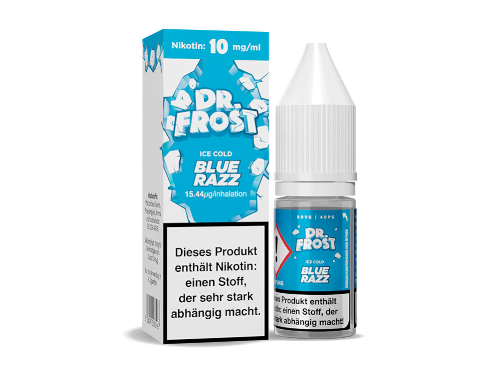 Dr. Frost - Ice Cold - Blue Razz - Nikotinsalz Liquid 10mg/ml