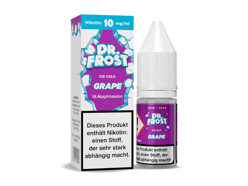 Dr. Frost - Ice Cold - Grape - Nikotinsalz Liquid 10mg/ml