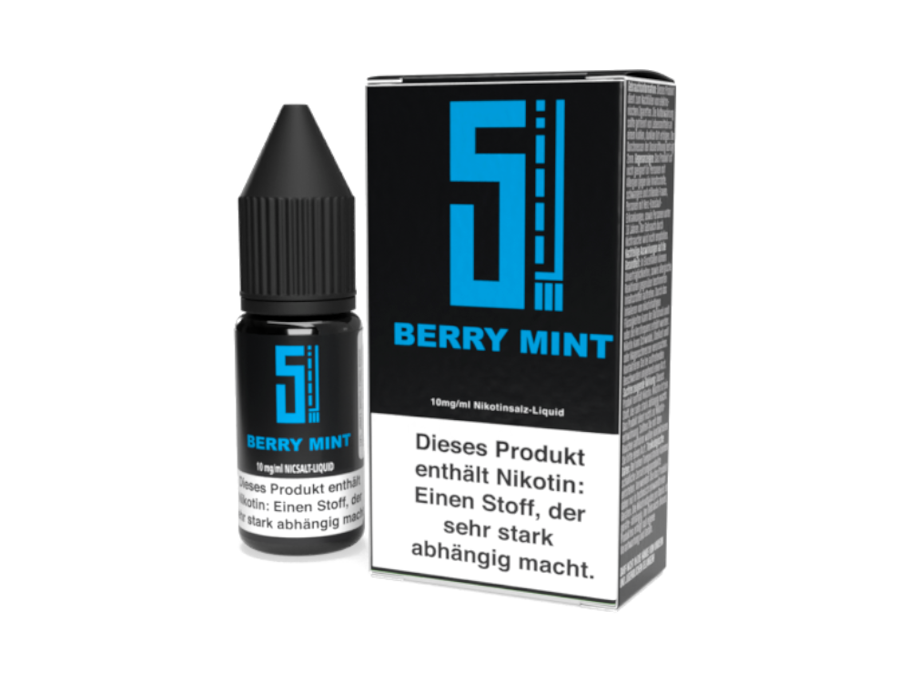 5EL - Berry Mint - Nikotinsalz Liquid 10 mg/ml