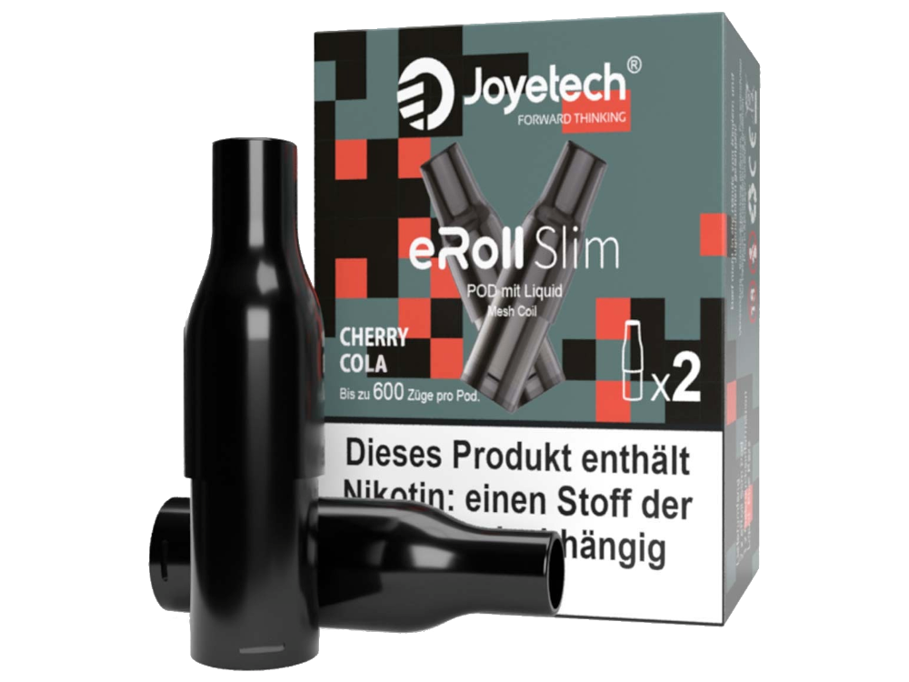 Joyetech - eRoll Slim Pod Cherry Cola 20 mg/ml (2 Stück pro Packung)