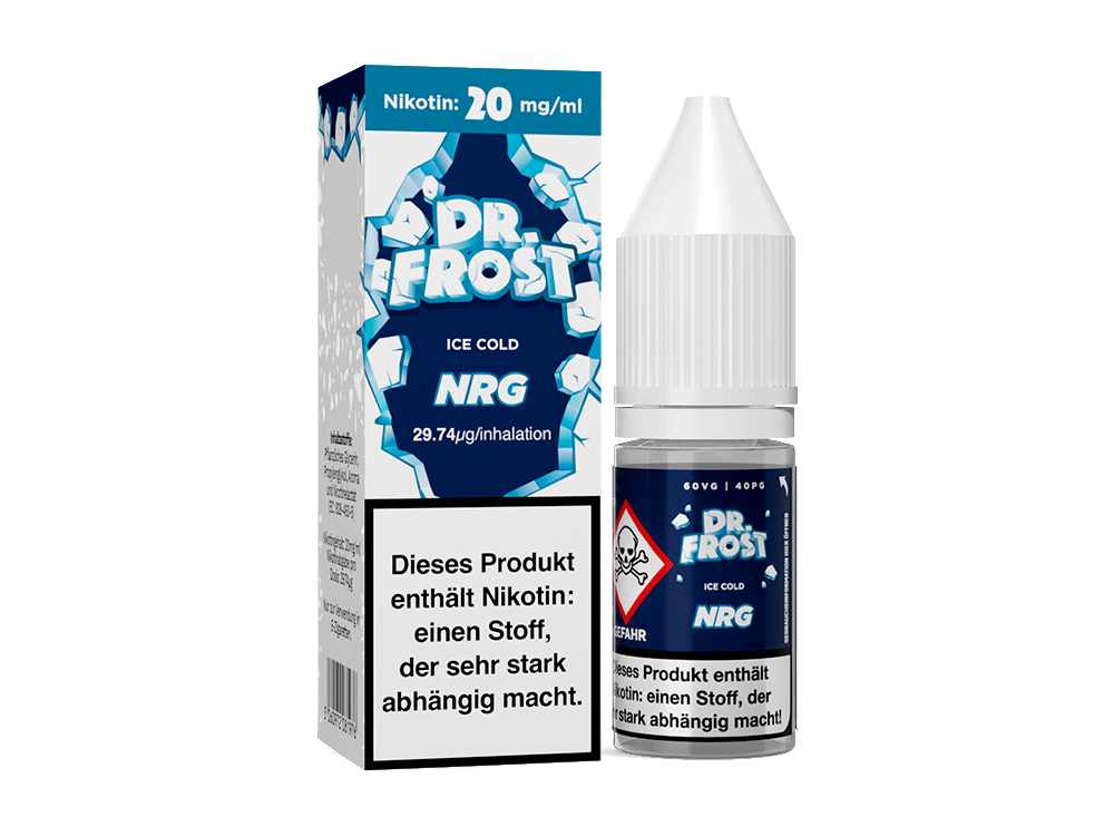 Dr. Frost - Ice Cold - NRG - Nikotinsalz Liquid 20mg/ml