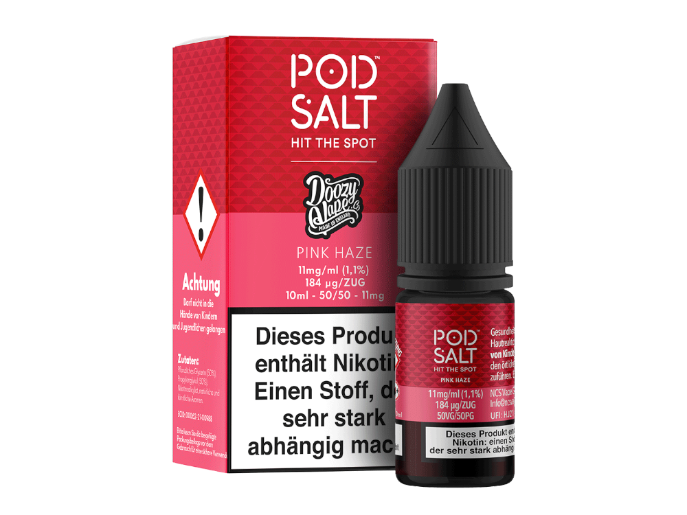 Pod Salt Fusion - Pink Haze - Nikotinsalz Liquid 11 mg/ml