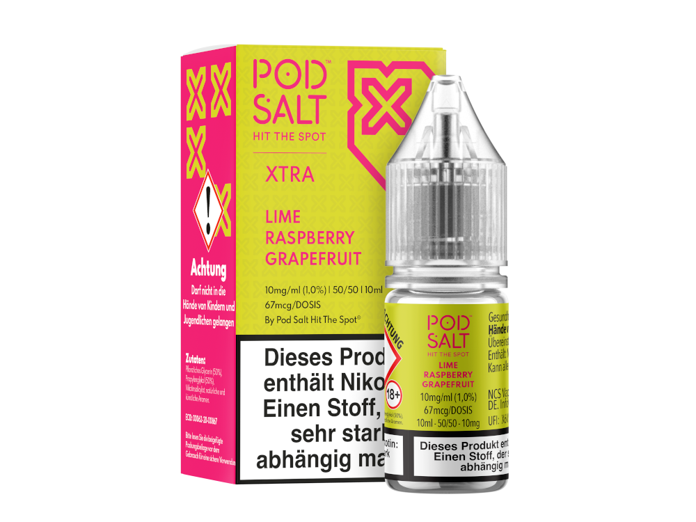 Pod Salt X - Lime Raspberry Grapefruit - Nikotinsalz Liquid