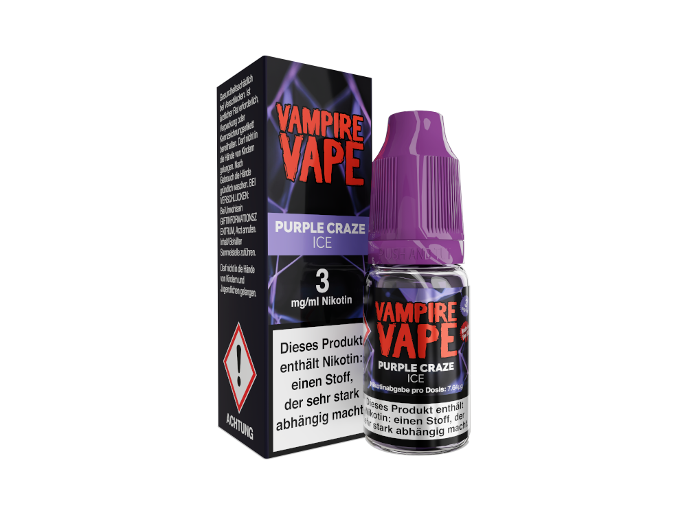 Vampire Vape - Purple Craze Ice E-Zigaretten Liquid 3 mg/ml